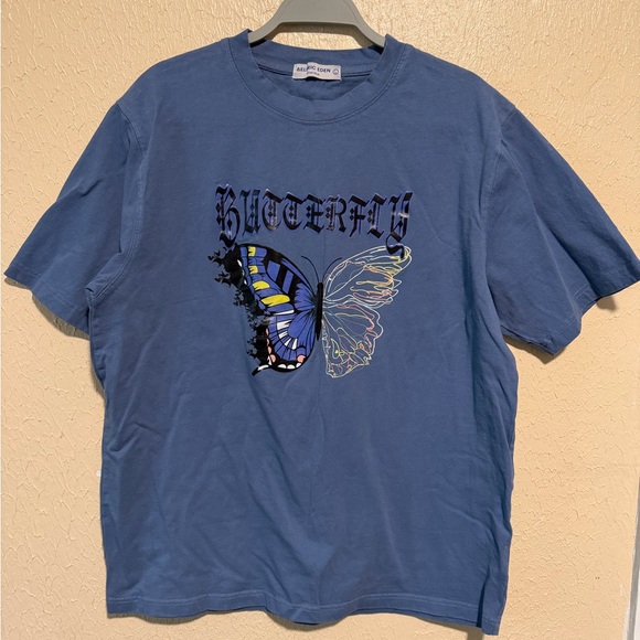 Aelfric Eden Tops - Aelfric Eden‎ Butterfly Shirt Size Large Women’s 100% Cotton